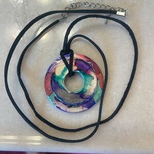 Alcohol Ink Necklace